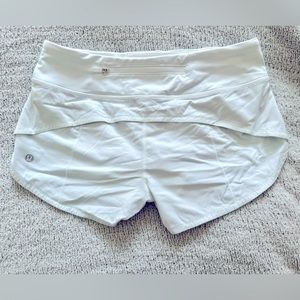 Lululemon Speed-Up Low Rise 2.5” Shorts (Never Worn)